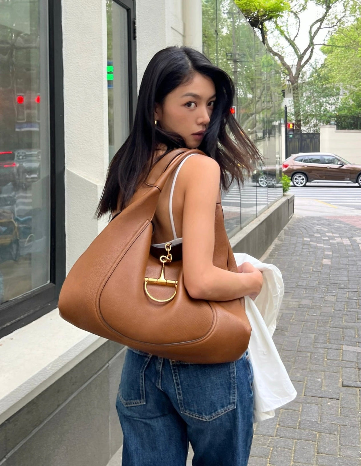 Gucci Softbit Large Shoulder Bag – 837466