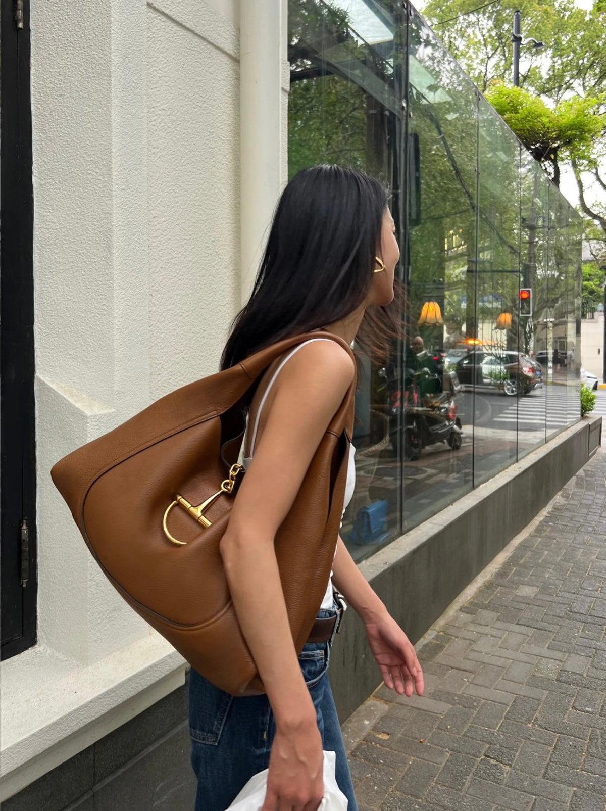 Gucci Softbit Large Shoulder Bag – 837466