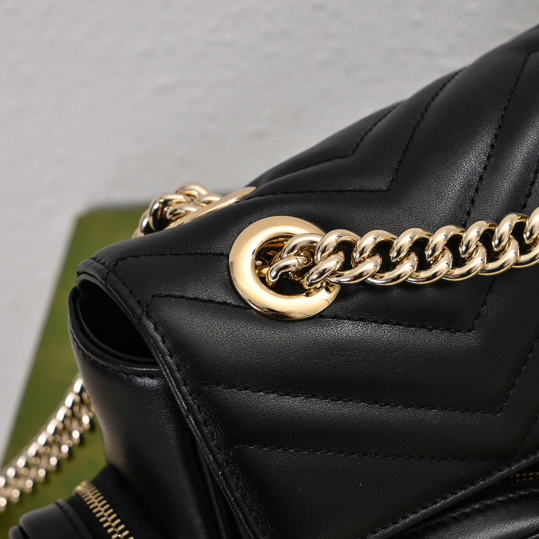 Gucci GG Marmont Pocket Motorcycle Bag – 795228