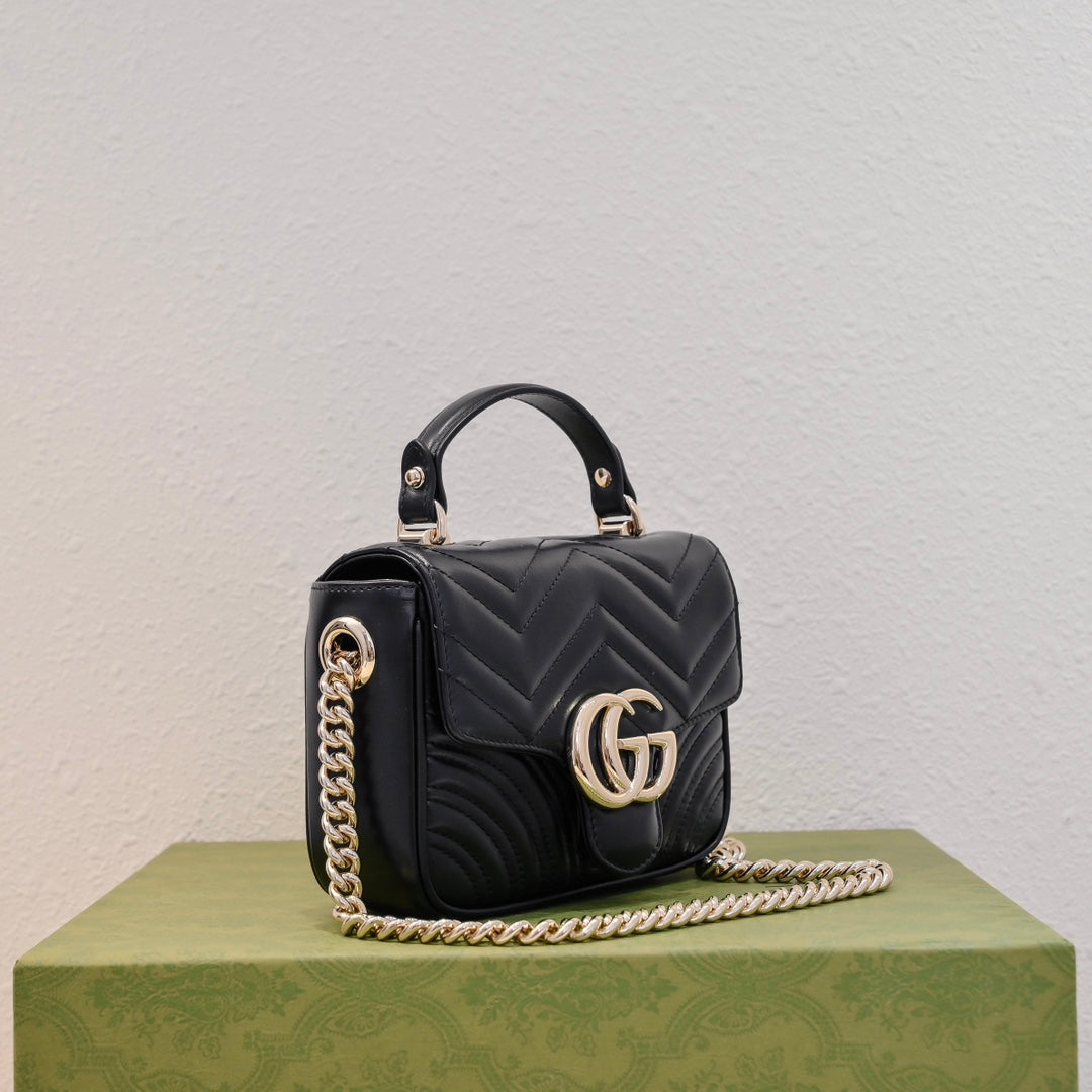 Gucci GG Marmont Mini Top Handle Bag – 811238