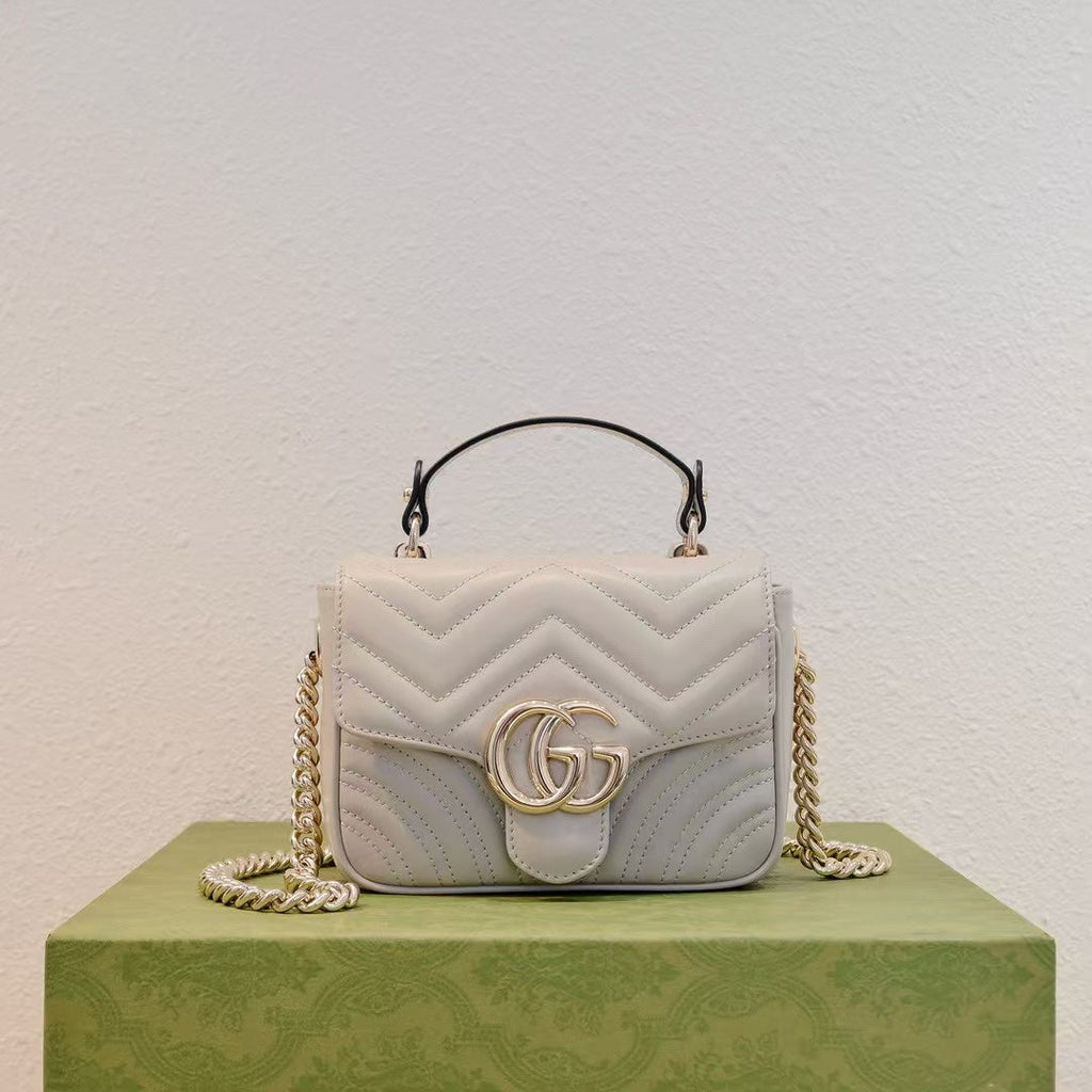 Gucci GG Marmont Mini Top Handle Bag – 811238