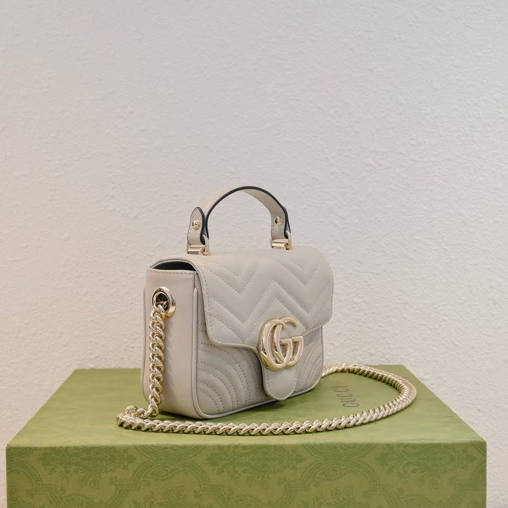 Gucci GG Marmont Mini Top Handle Bag – 811238