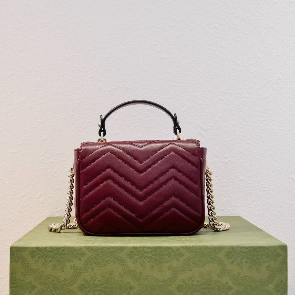 Gucci GG Marmont Mini Top Handle Bag – 811238