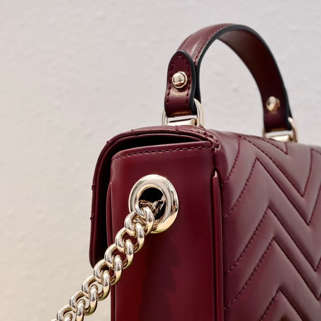 Gucci GG Marmont Mini Top Handle Bag – 811238