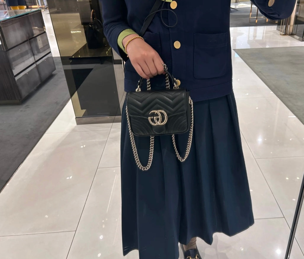 Gucci GG Marmont Mini Top Handle Bag – 811238