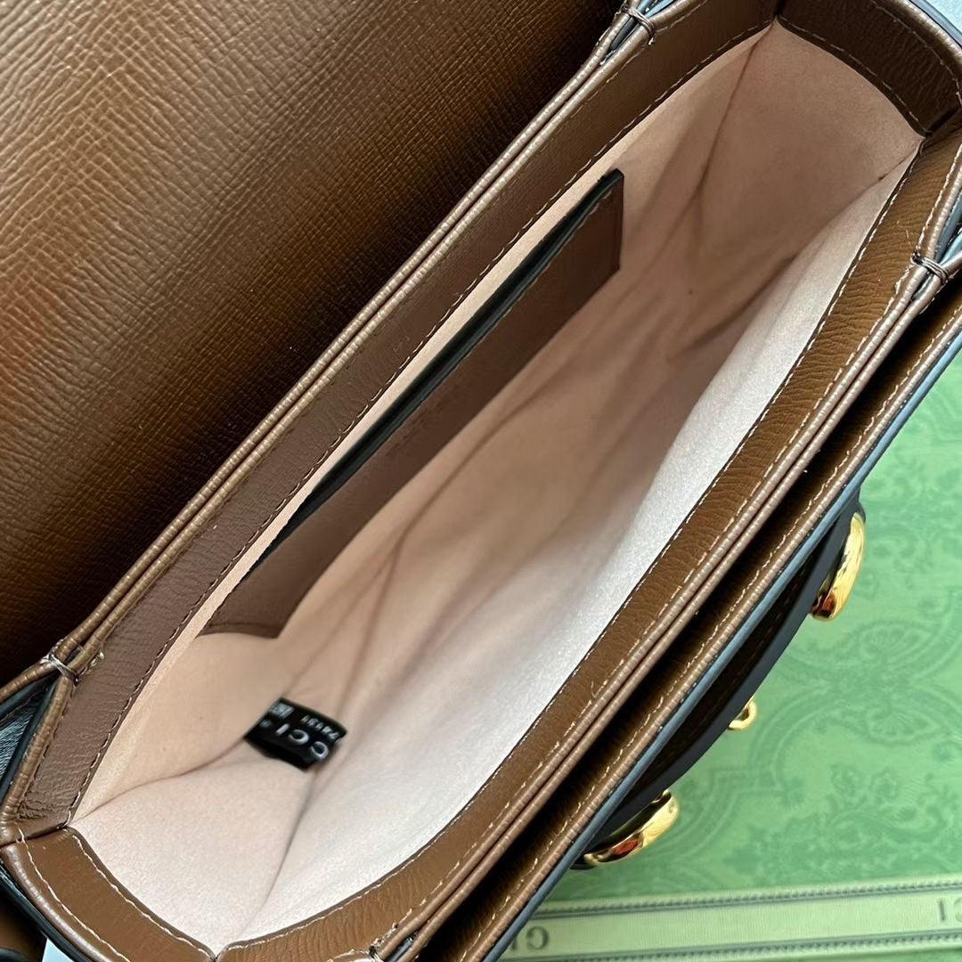 Gucci Horsebit 1955 Half-Moon Bag – 760191