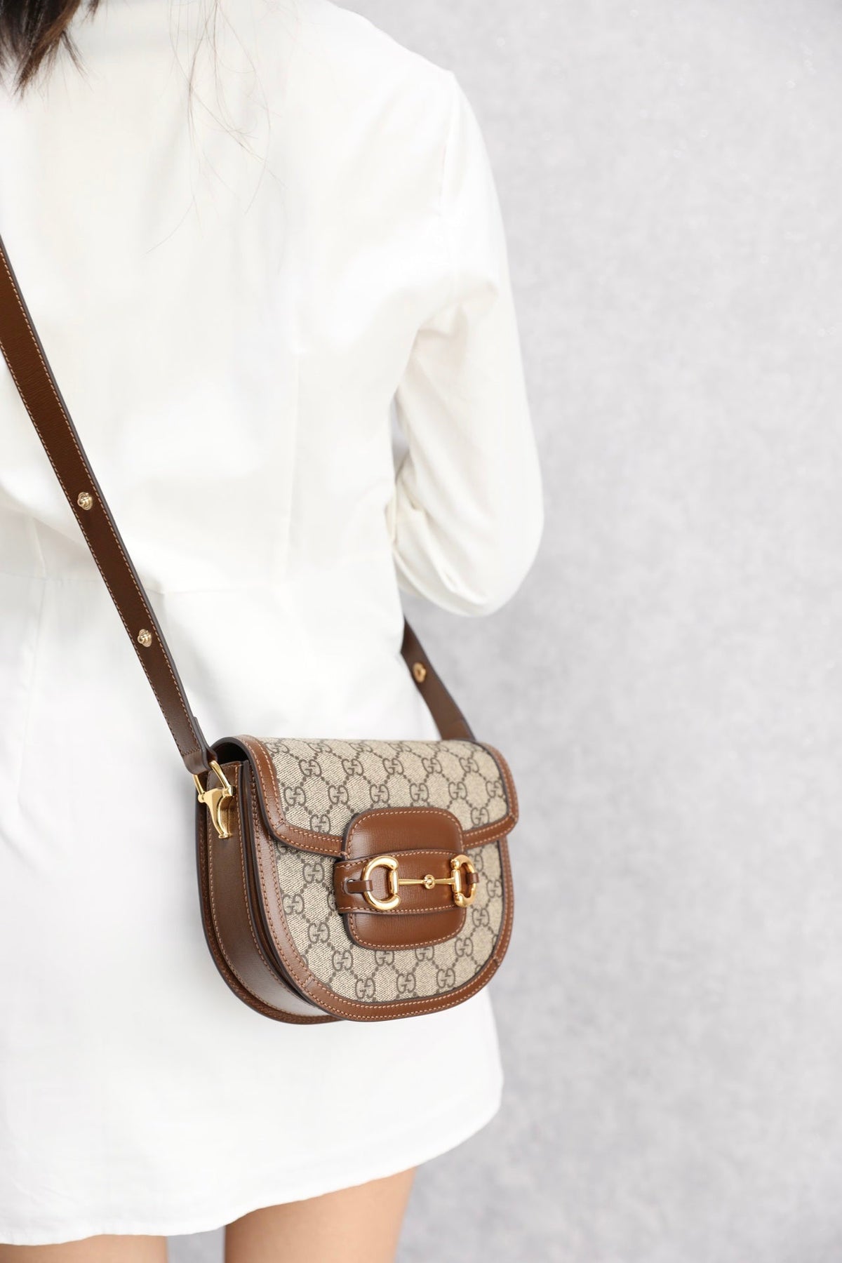 Gucci Horsebit 1955 Half-Moon Bag – 760191