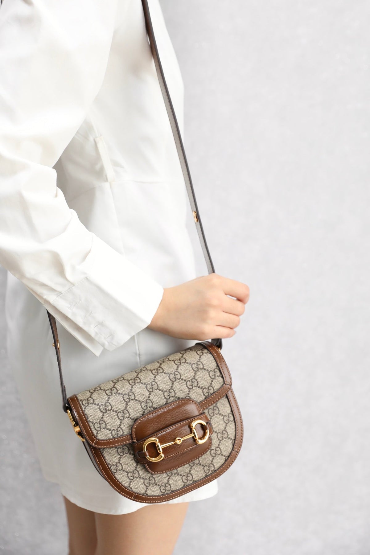 Gucci Horsebit 1955 Half-Moon Bag – 760191