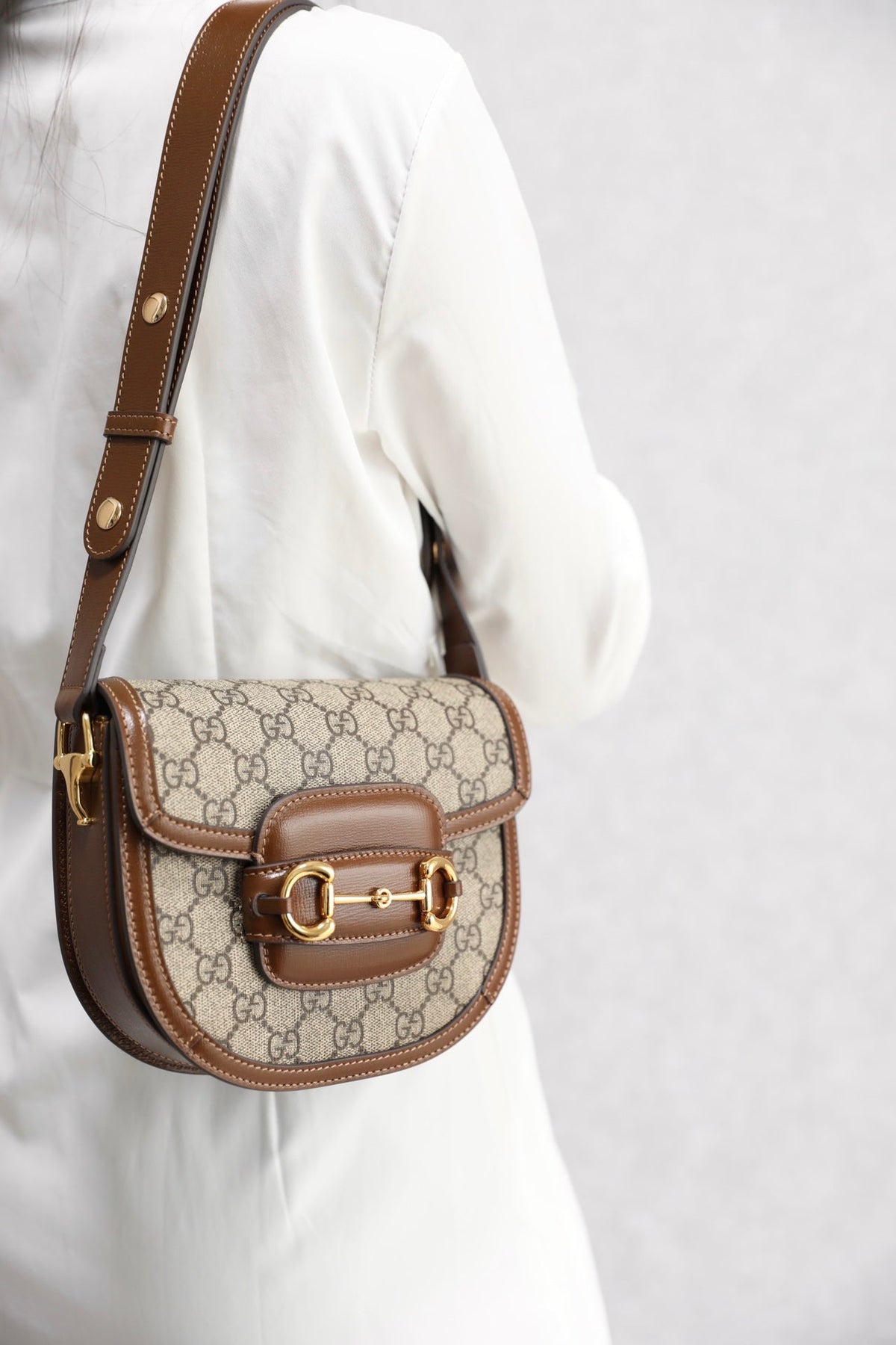 Gucci Horsebit 1955 Half-Moon Bag – 760191