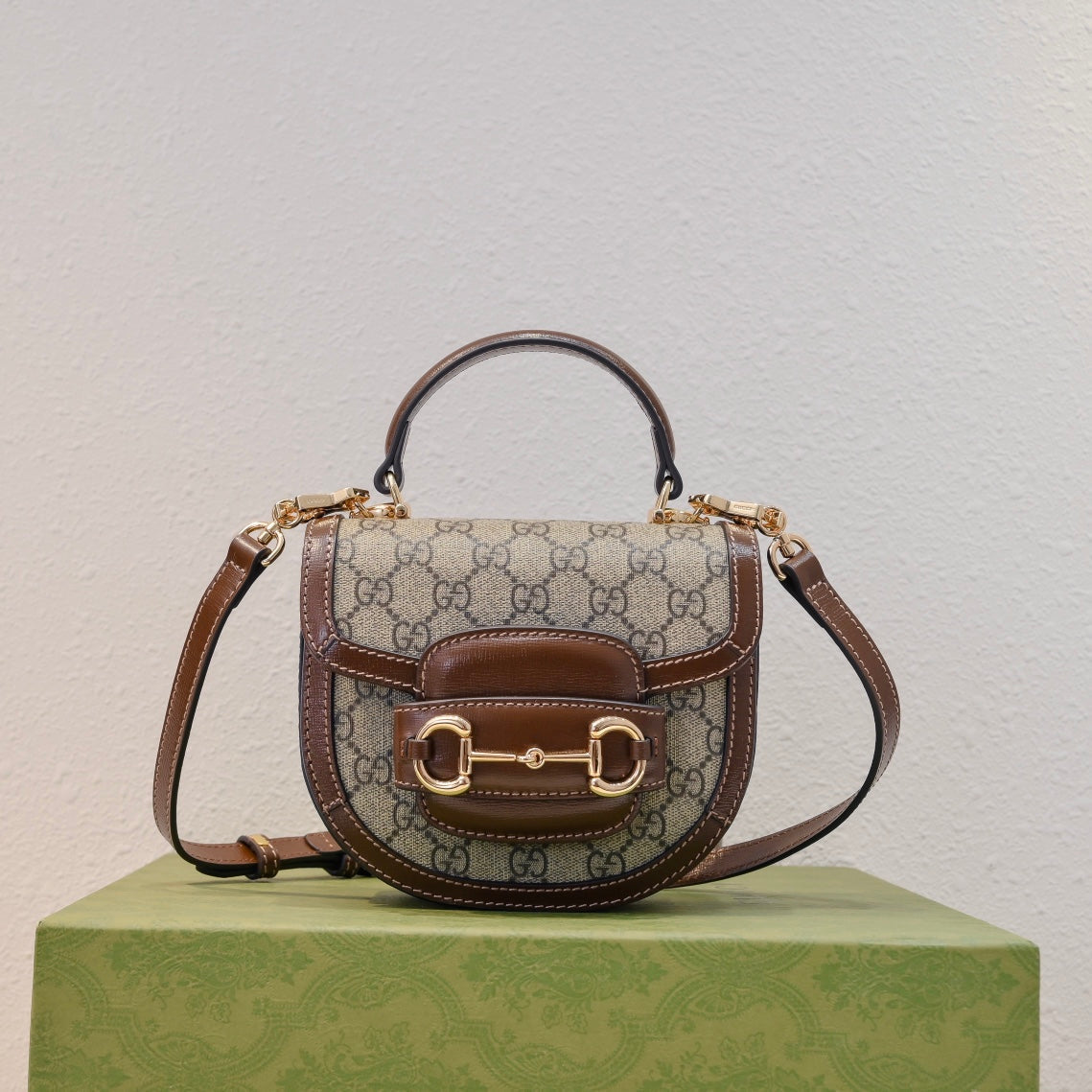 Gucci Horsebit 1955 Mini Top Handle Bag – 781387