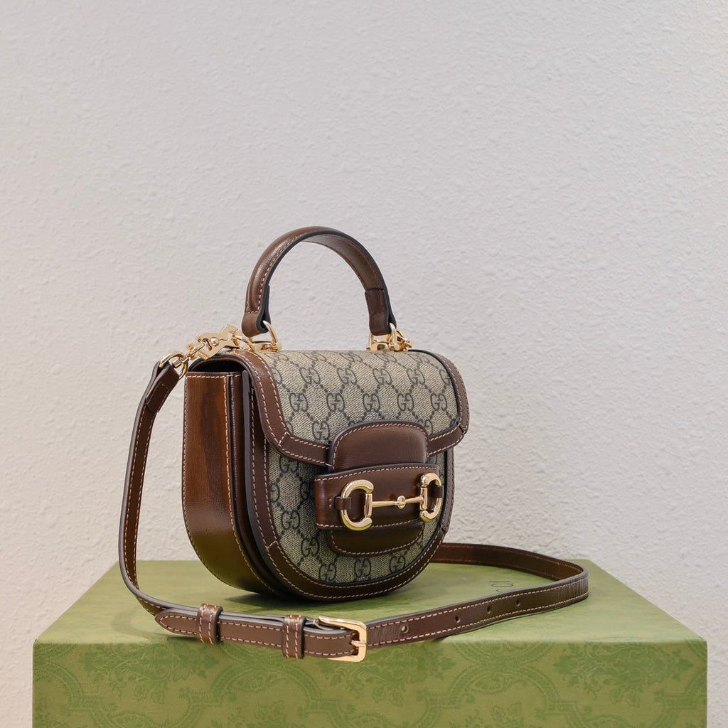 Gucci Horsebit 1955 Mini Top Handle Bag – 781387