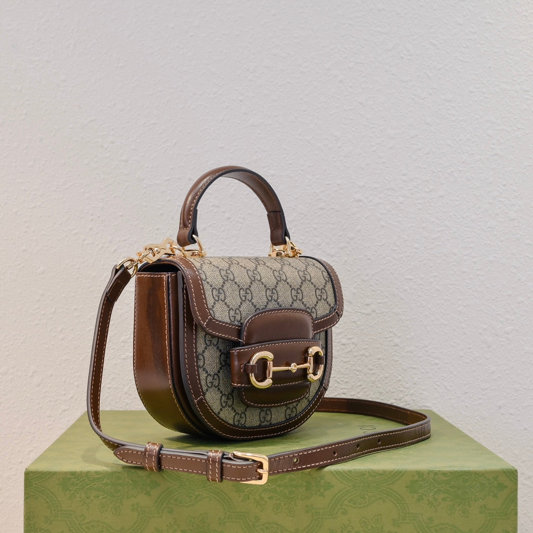 Gucci Horsebit 1955 Mini Top Handle Bag – 781387