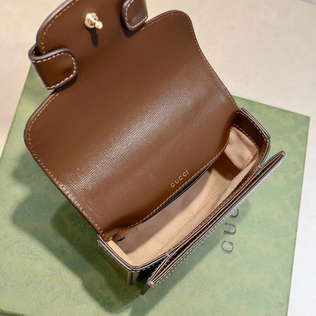 Gucci Horsebit 1955 Mini Top Handle Bag – 781387