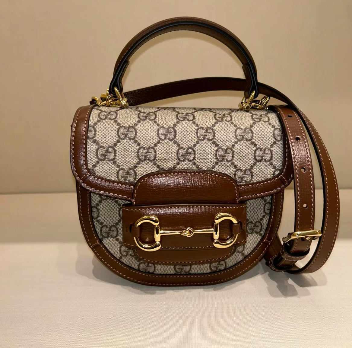 Gucci Horsebit 1955 Mini Top Handle Bag – 781387