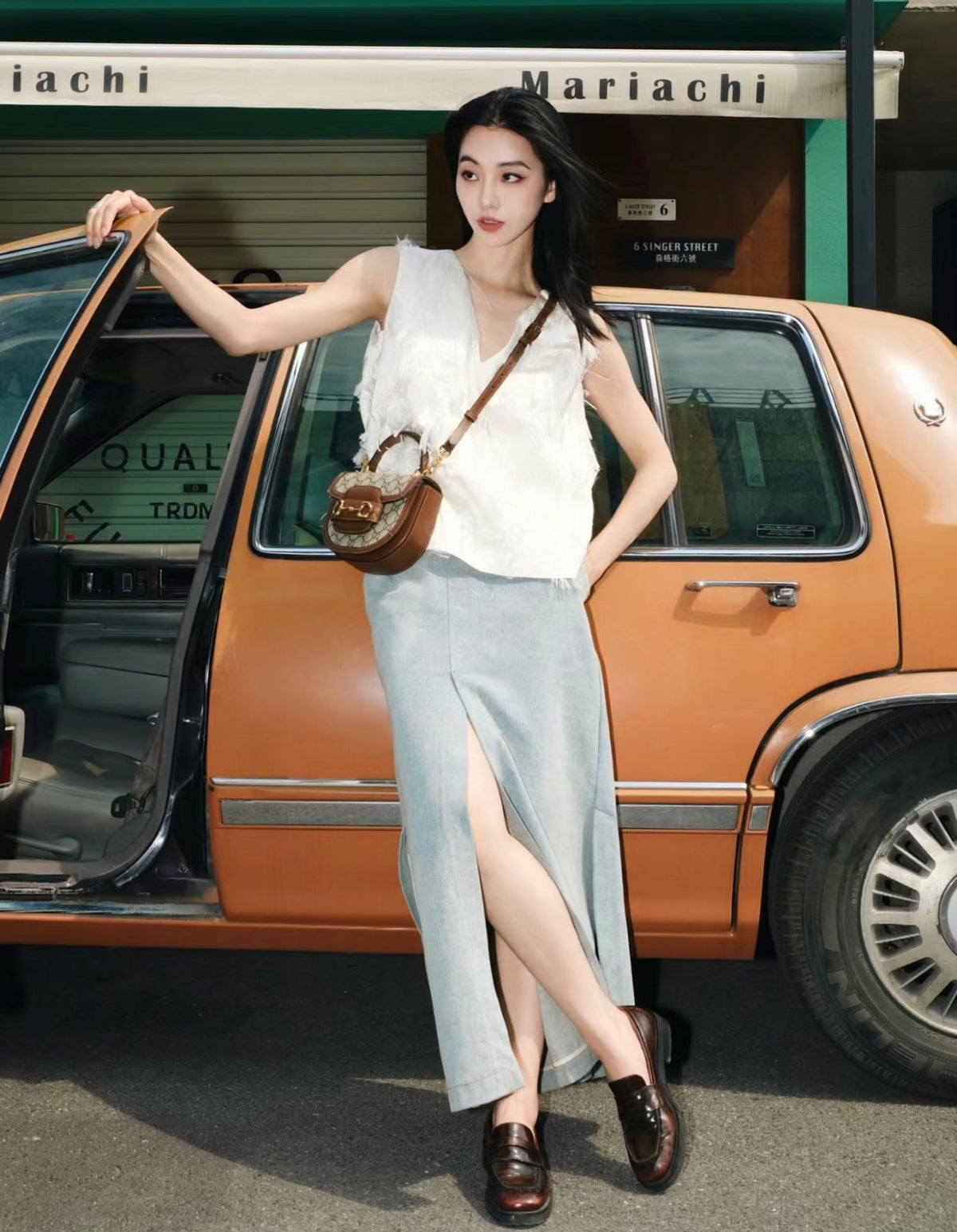 Gucci Horsebit 1955 Mini Top Handle Bag – 781387