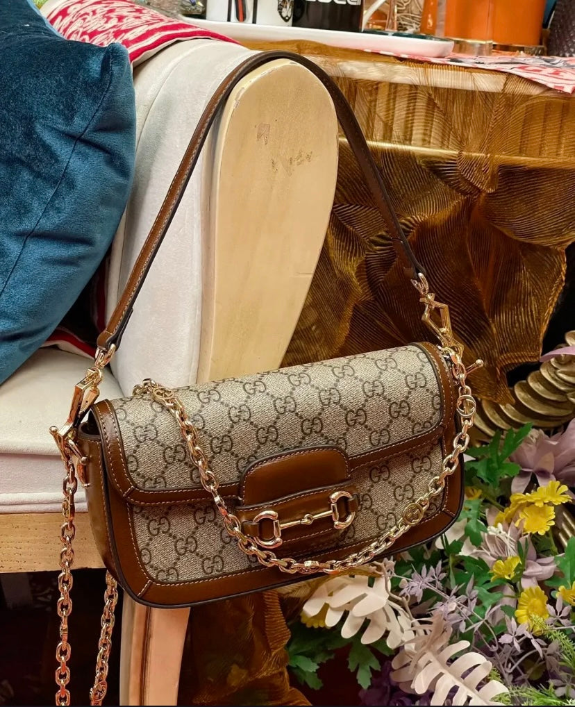 Gucci 1955 Horsebit Baguette Bag – 735178