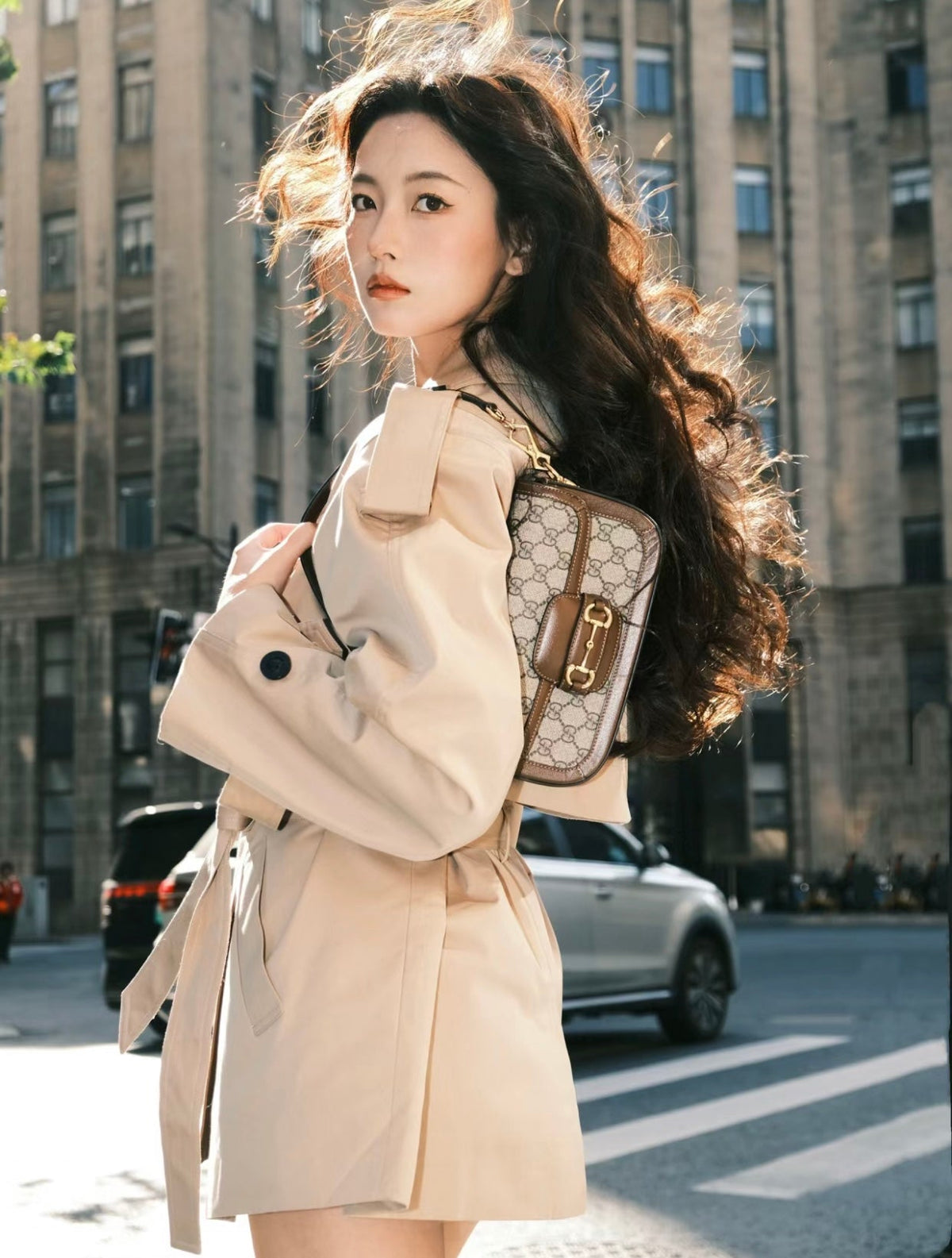 Gucci 1955 Horsebit Baguette Bag – 735178