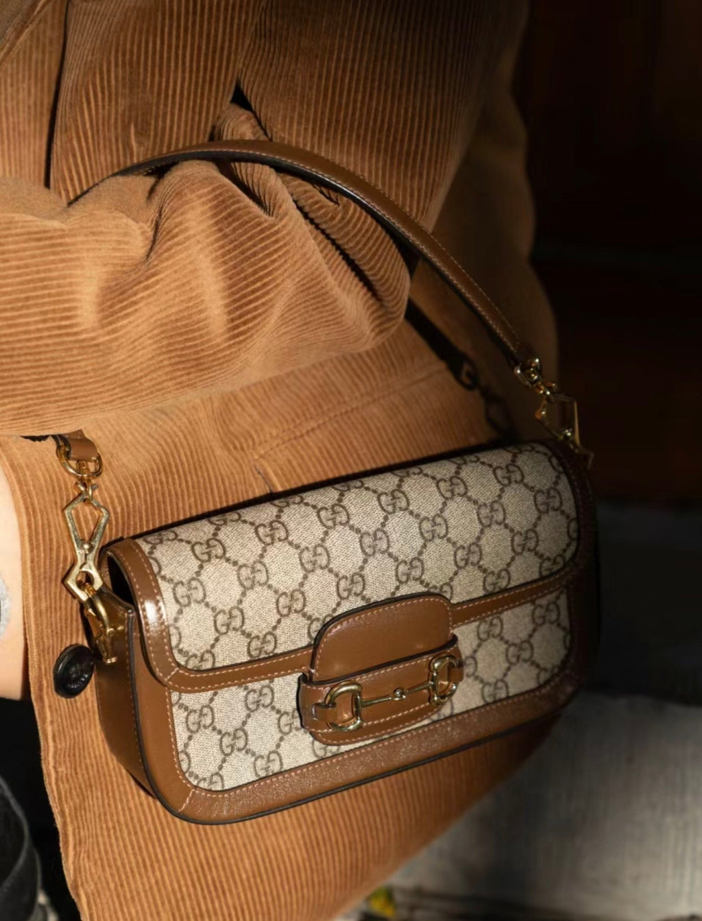 Gucci 1955 Horsebit Baguette Bag – 735178