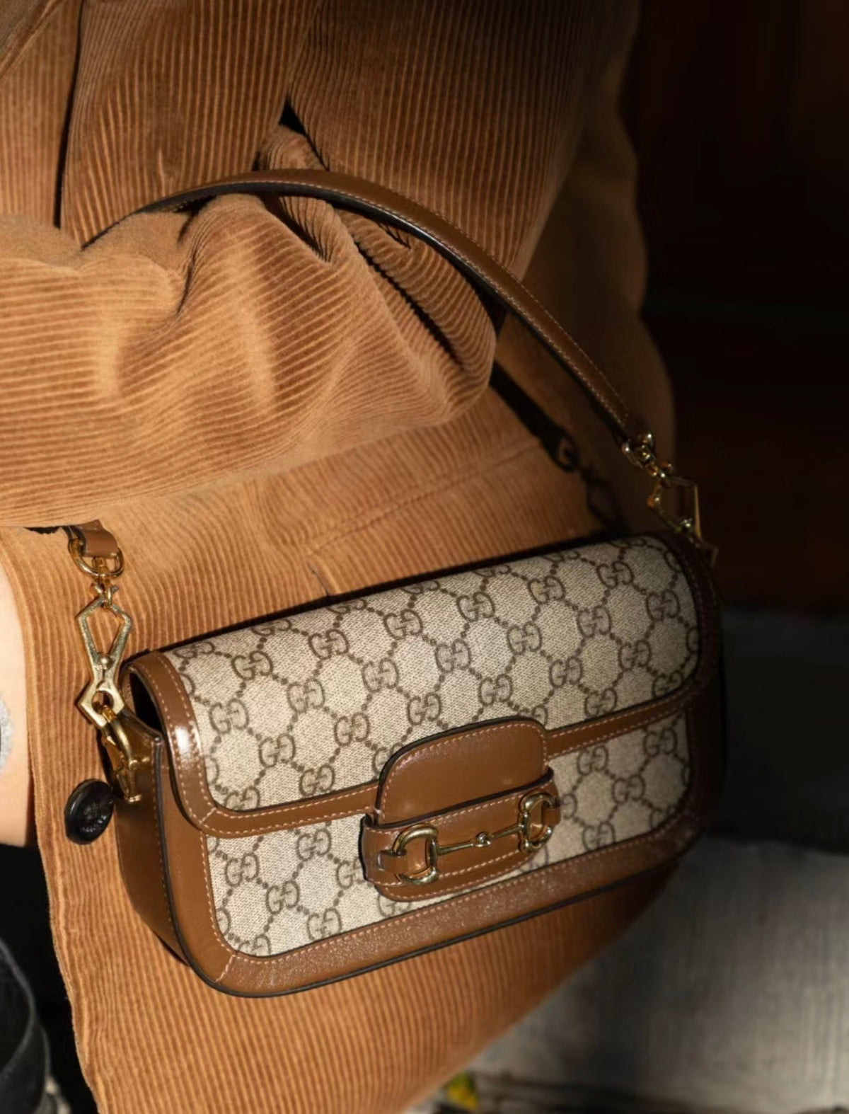 Gucci 1955 Horsebit Baguette Bag – 735178