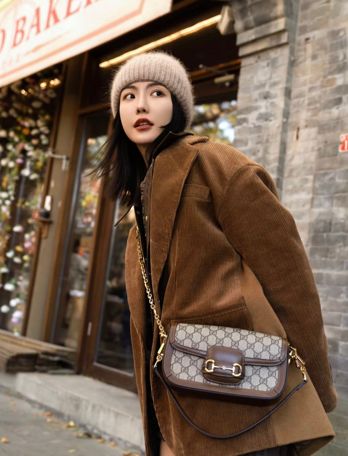 Gucci 1955 Horsebit Baguette Bag – 735178
