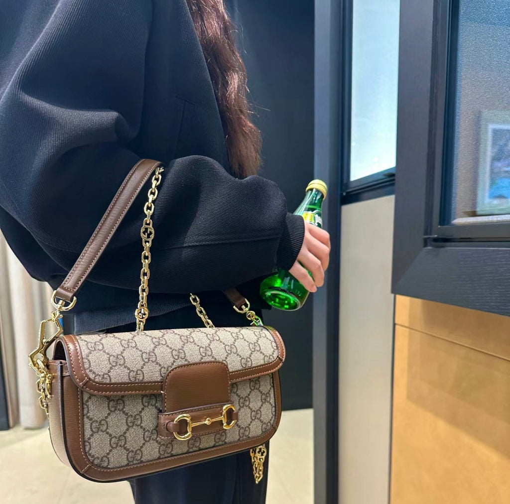 Gucci 1955 Horsebit Baguette Bag – 735178