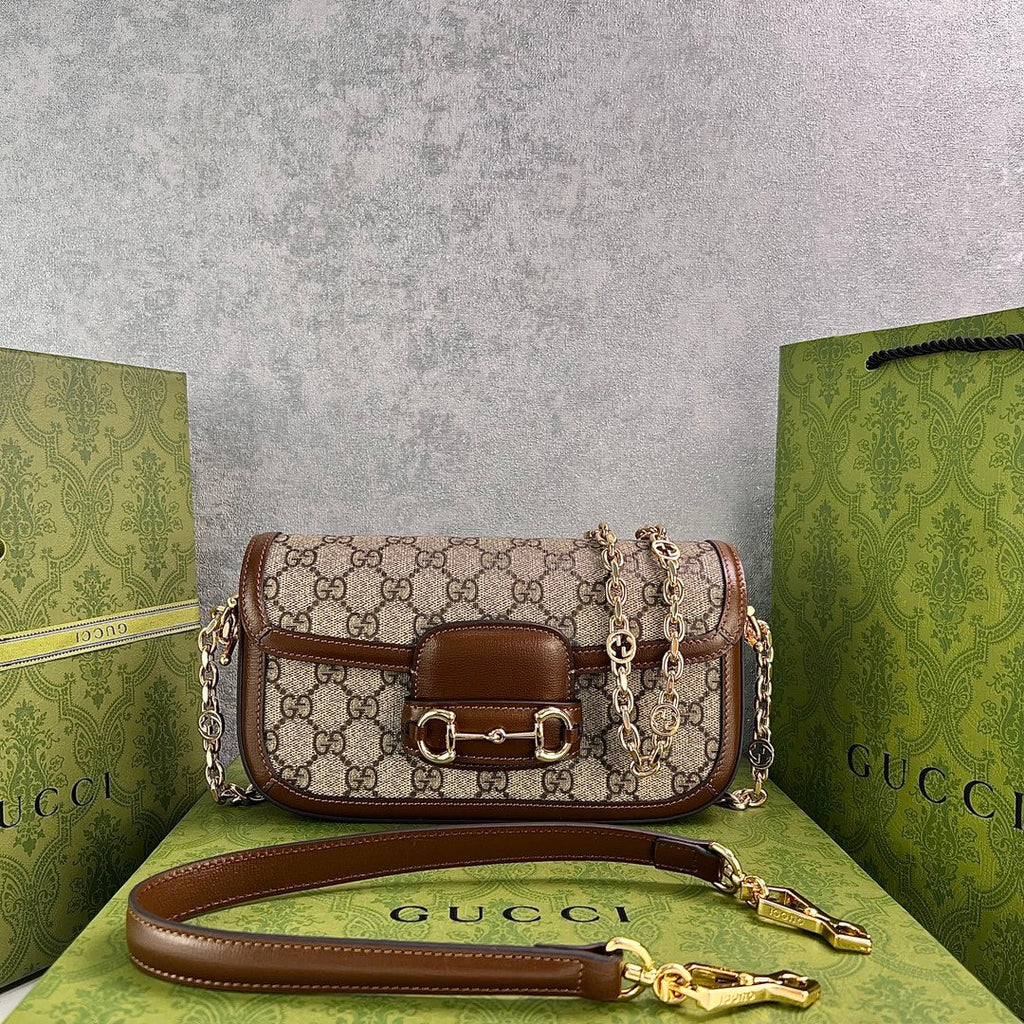 Gucci 1955 Horsebit Baguette Bag – 735178