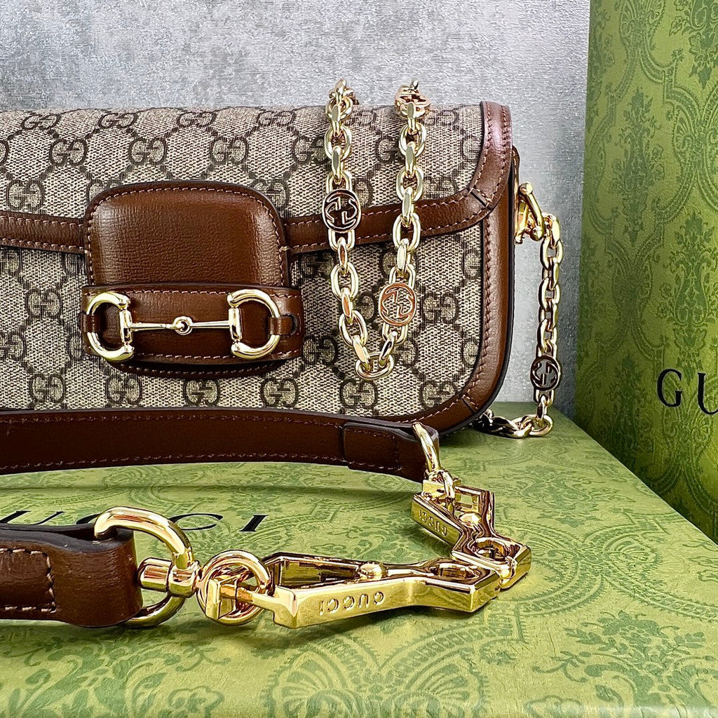 Gucci 1955 Horsebit Baguette Bag – 735178