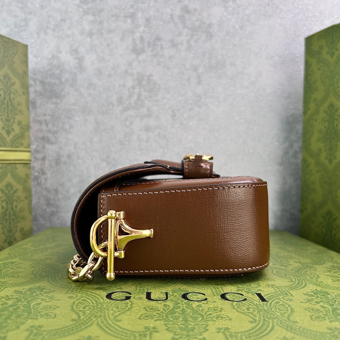 Gucci 1955 Horsebit Baguette Bag – 735178