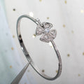 BVLGARI FIOREVER DIAMOND SILVER BRACELET